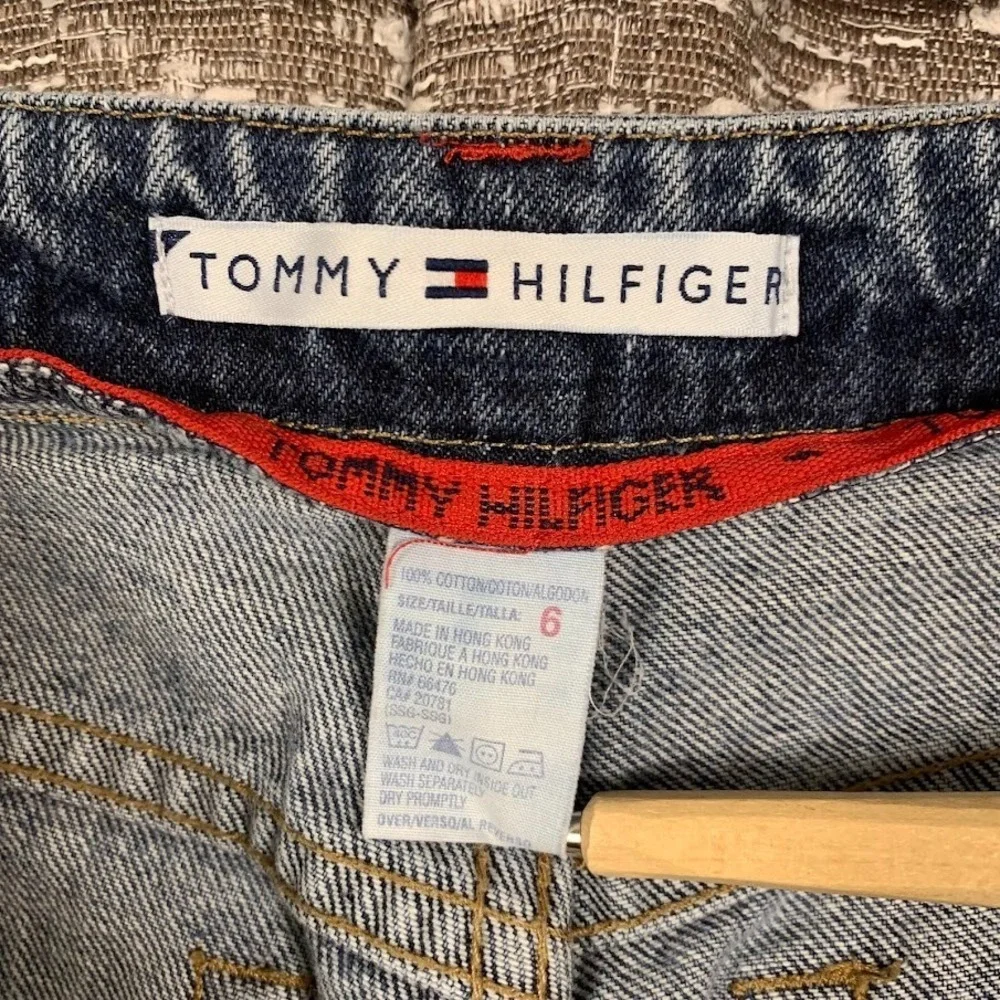 Vintage Tommy Hilfiger Denim Jeans Straight Leg Button‎ Fly Women's 6